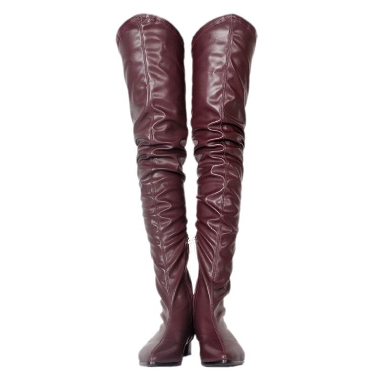 Botas Altas Até A Coxa Femininas Mais Vendidas Outono Inverno