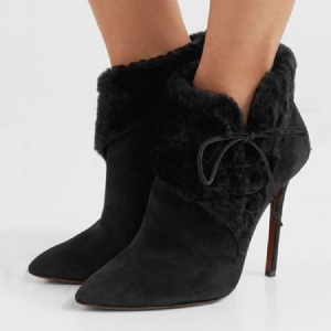 Botas Femininas De Salto Agulha Com Bico Fino Personalizadas