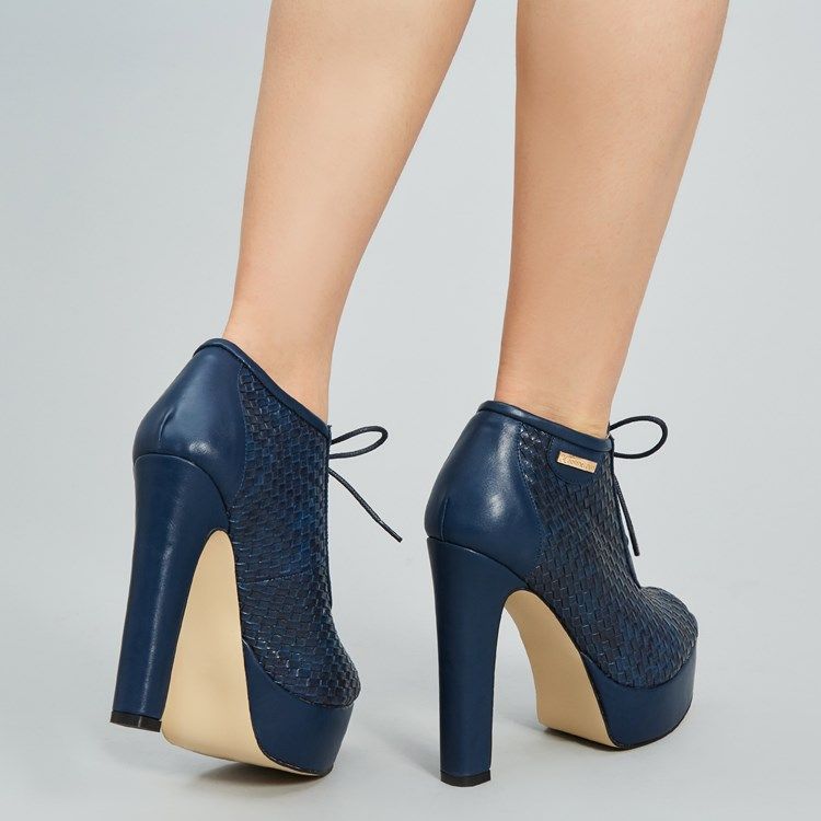 Botas De Salto Alto Com Salto Alto Com Plataforma Peep Toe Feminino