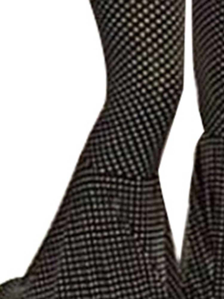 Calça Casual Feminina Simples Comprimento Total Slim Bellbottoms