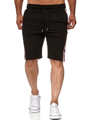 Calça Casual Masculina Com Cadarço