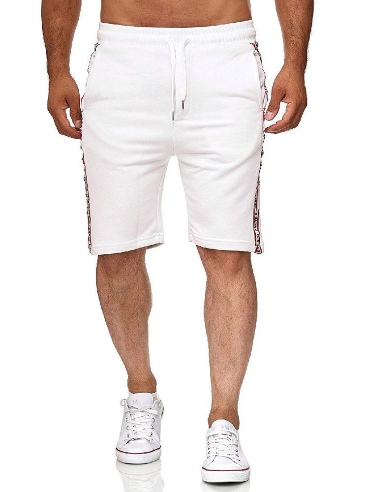 Calça Casual Masculina Com Cadarço