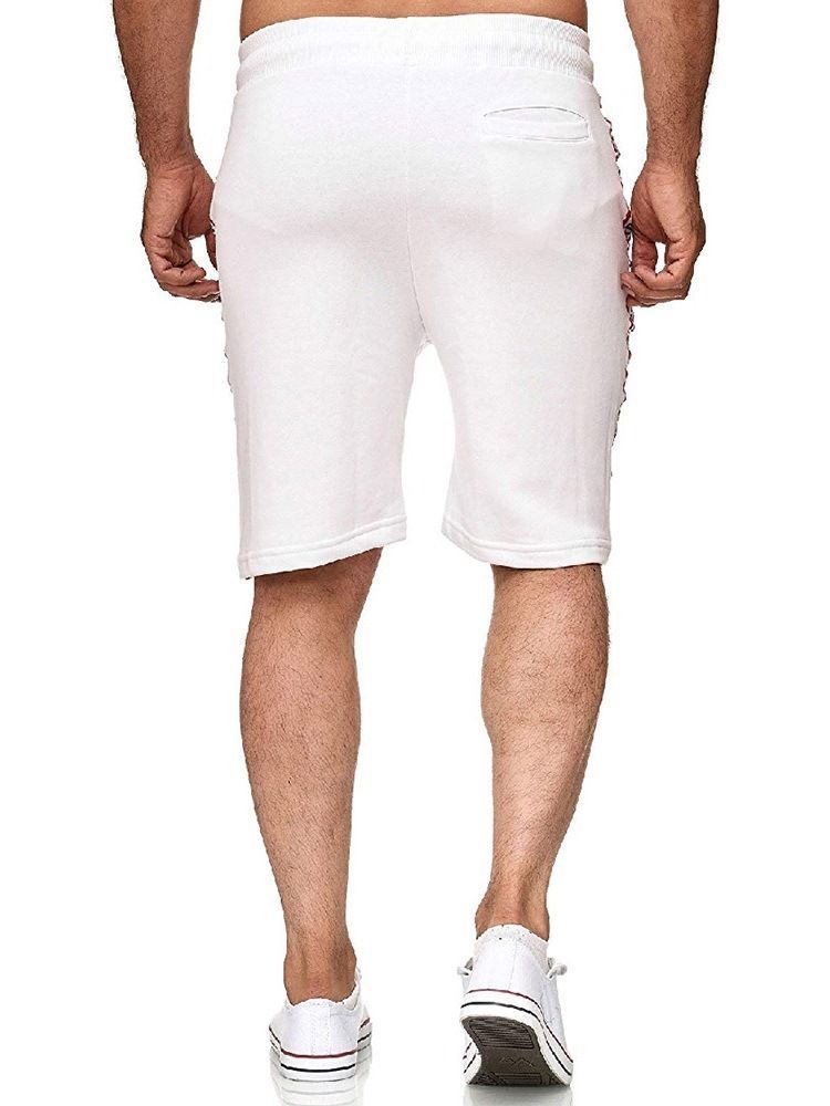Calça Casual Masculina Com Cadarço