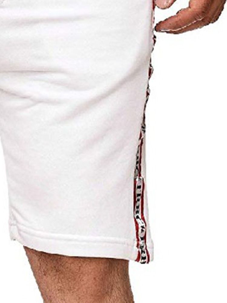Calça Casual Masculina Com Cadarço