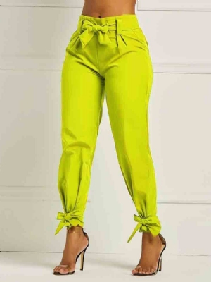 Calça Harem Feminina Simples Solta Com Cintura Alta E Cintura Alta Calça Casual