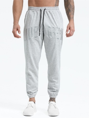 Calça Lápis Carta Cintura Média Calça Casual Masculina