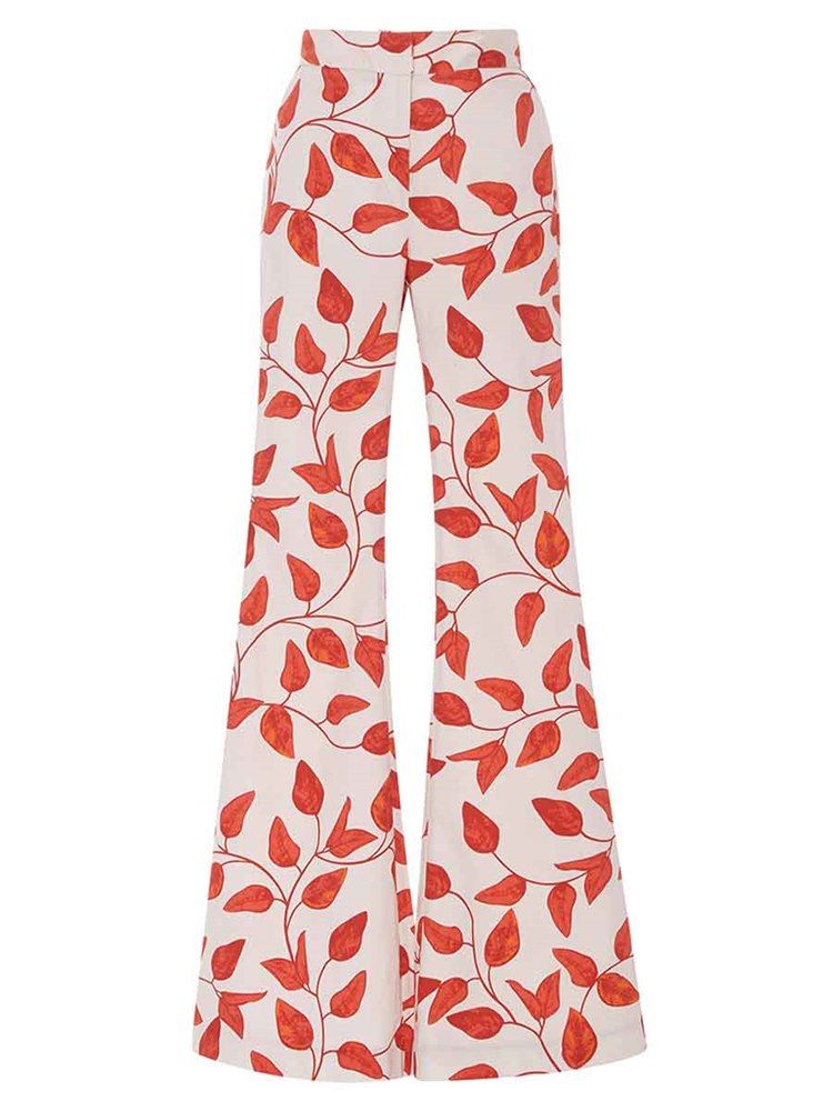 Calças Elásticas Estampadas Femininas
