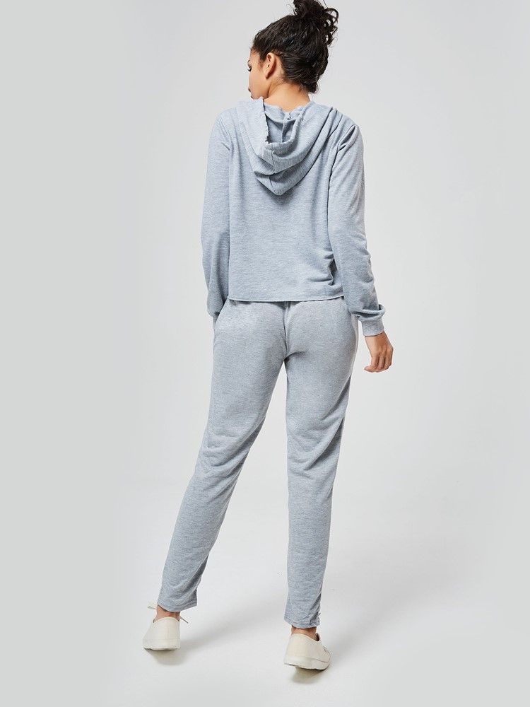 Calças Soltas Femininas Bordadas Florais Simples Casual