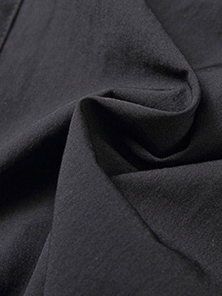 Harem Calça Casual Masculina Com Cintura Baixa