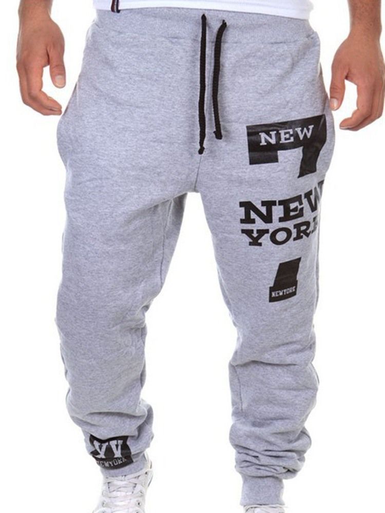 Imprimir Calça Lápis Carta Calça Casual Masculina Com Rendas