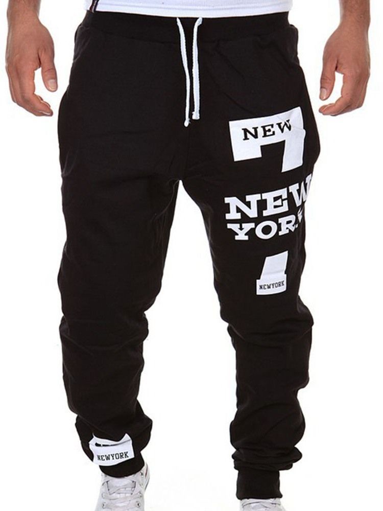 Imprimir Calça Lápis Carta Calça Casual Masculina Com Rendas