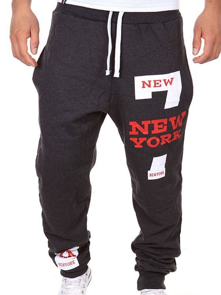 Imprimir Calça Lápis Carta Calça Casual Masculina Com Rendas
