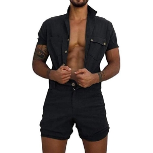 Shorts Masculinos Macacões Casual Macacões