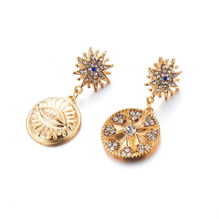 Brincos De Baile De Liga De Strass Vintage