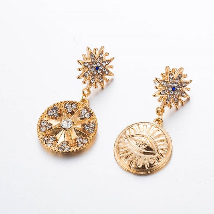 Brincos De Baile De Liga De Strass Vintage