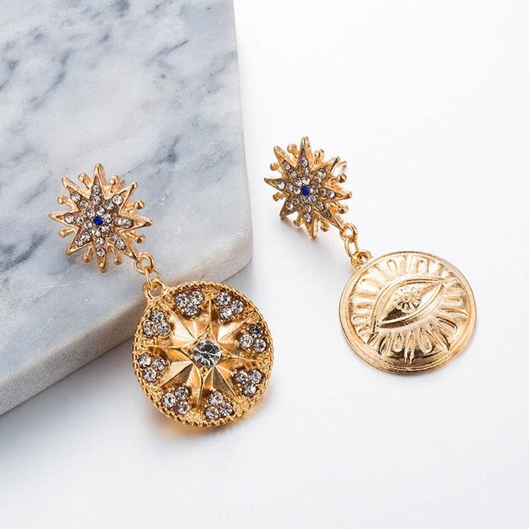 Brincos De Baile De Liga De Strass Vintage