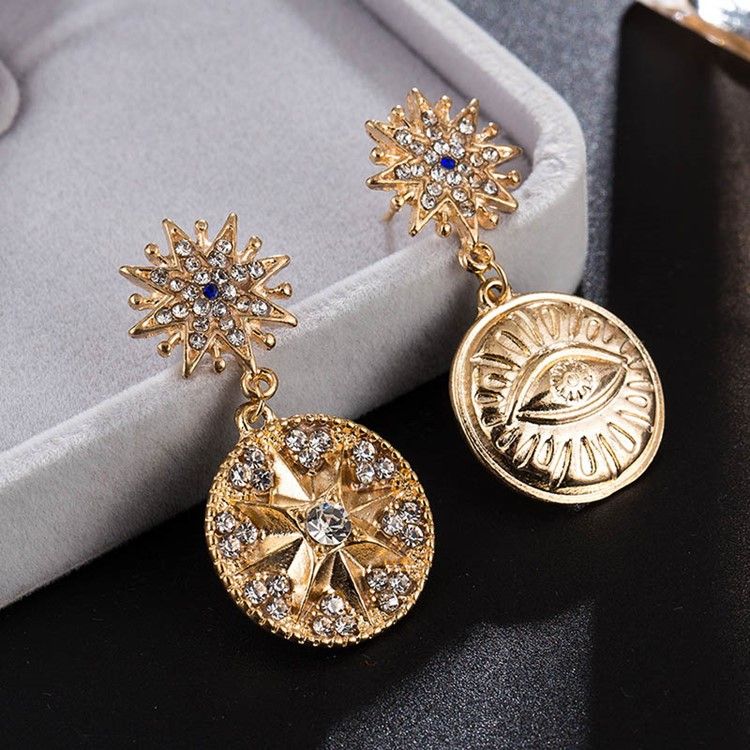 Brincos De Baile De Liga De Strass Vintage