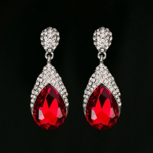 Brincos De Baile De Strass Diamante