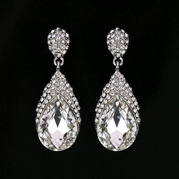 Brincos De Baile De Strass Diamante