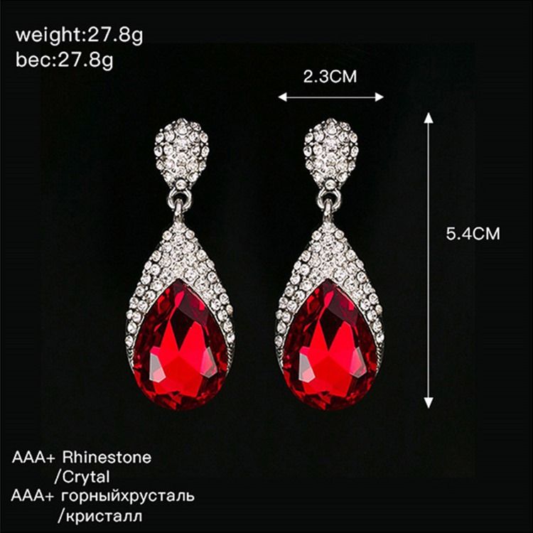 Brincos De Baile De Strass Diamante