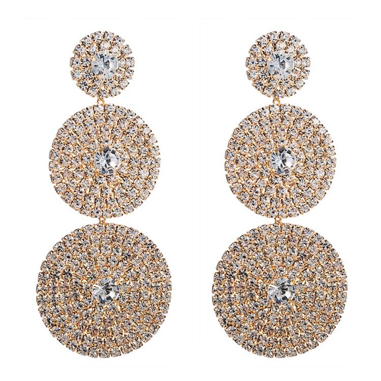 Brincos Diamante Alloy Prom Feminino