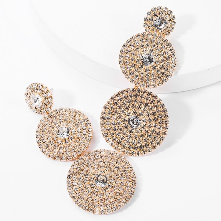 Brincos Diamante Alloy Prom Feminino