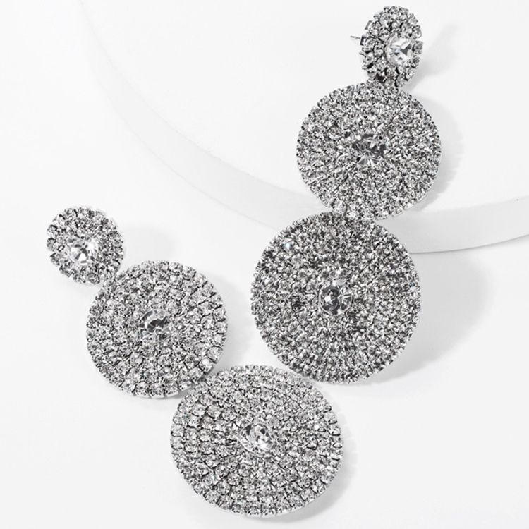 Brincos Diamante Alloy Prom Feminino