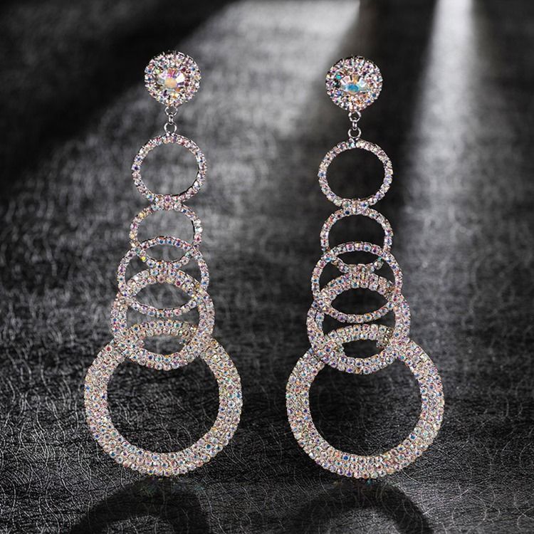 Brincos Diamante De Aniversário Romântico
