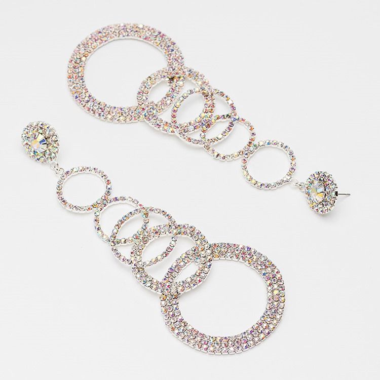 Brincos Diamante De Aniversário Romântico