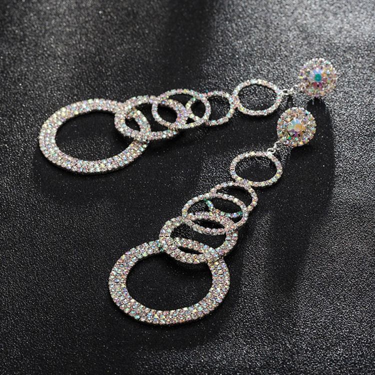 Brincos Diamante De Aniversário Romântico