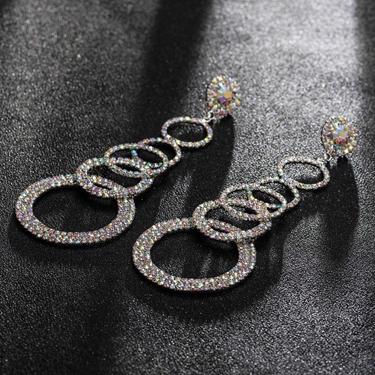 Brincos Diamante De Aniversário Romântico