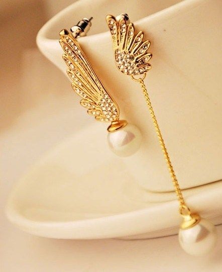 Brincos De Festa Alloy Wing