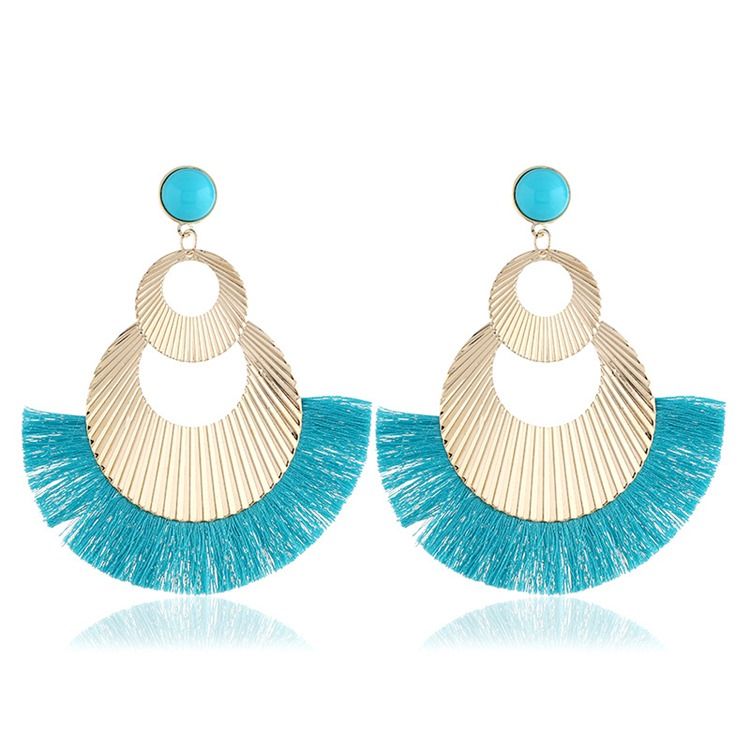 Brincos Tassel Bohemian Holiday