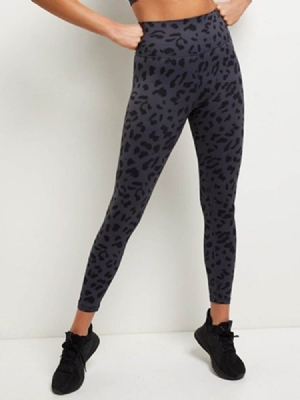 Algodão Leopardo Feminino Mistura Calças Tênis De Secagem Rápida De Verão Calças Yoga Cintura Alta Leggings Tiktok