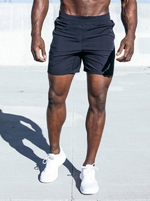 Bolsos Masculinos Calças Shorts Para Corrida De Verão De Secagem Rápida