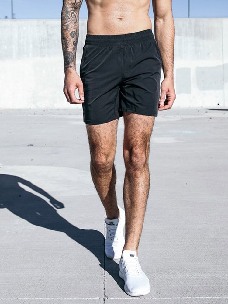 Bolsos Masculinos Calças Shorts Para Corrida De Verão De Secagem Rápida