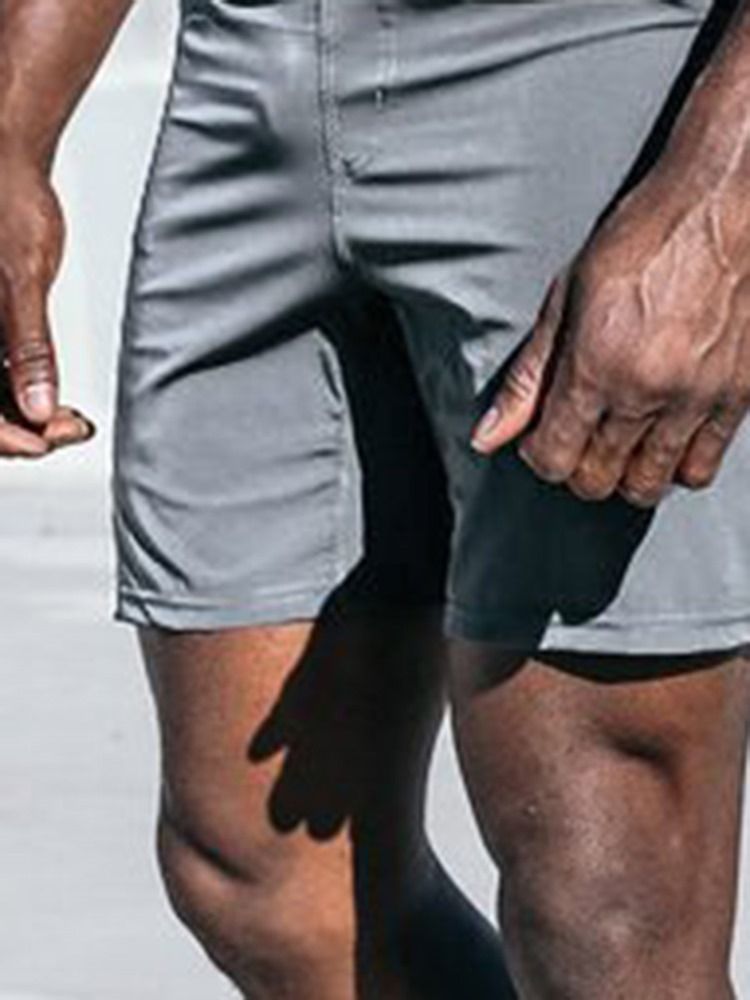 Bolsos Masculinos Calças Shorts Para Corrida De Verão De Secagem Rápida