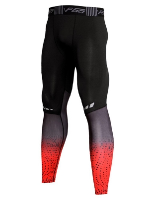 Calça Esporte Masculino Anti-sweat Patchwork Color Block