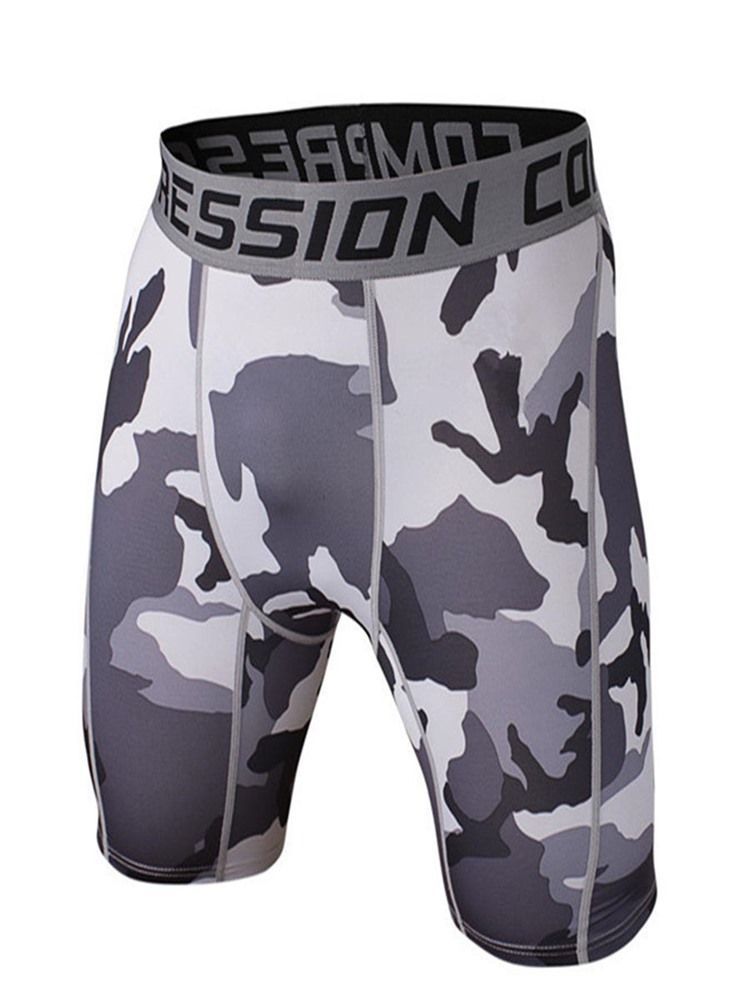 Calça Esporte De Verão Masculino Camuflagem