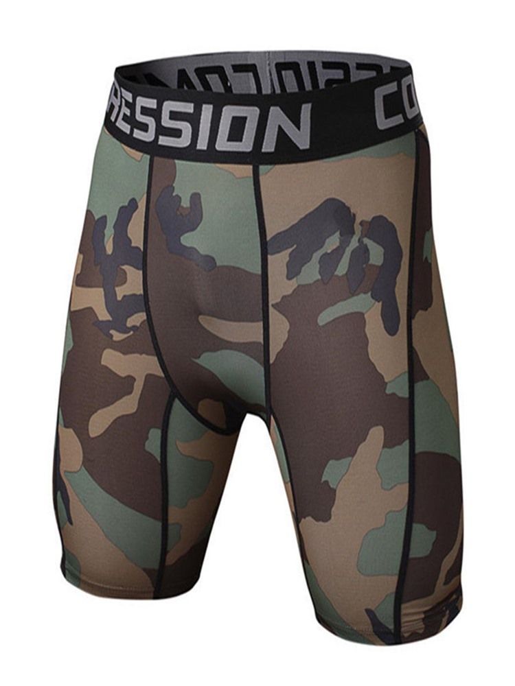 Calça Esporte De Verão Masculino Camuflagem