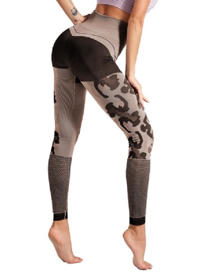 Calça De Nylon Feminina Para Running Spring Yoga Leggings Tiktok De Cintura Alta