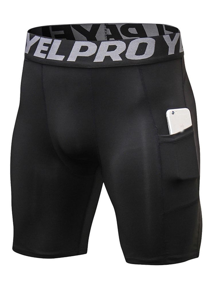Calças De Esporte De Calções De Patchwork Em Bloco De Cor Masculina