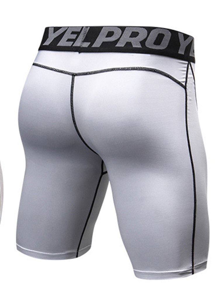 Calças Esportivas Masculinas De Secagem Rápida Com Bloco De Cor