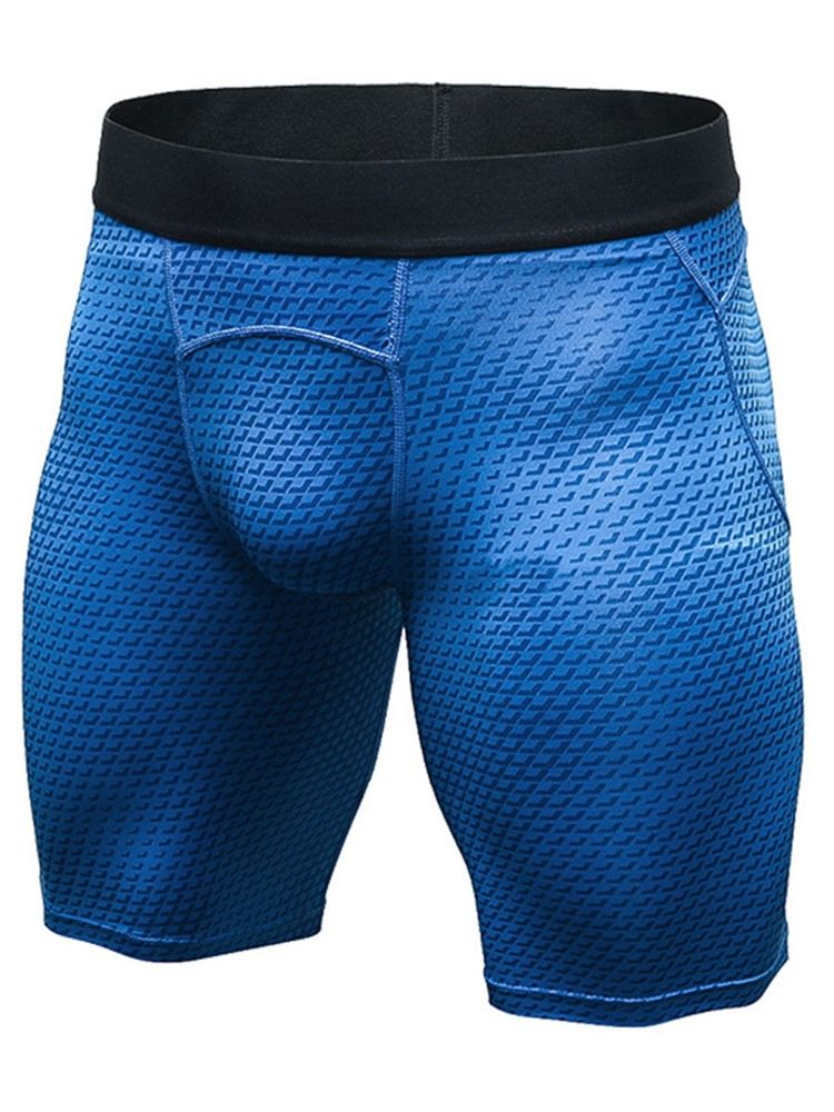 Calças Esportivas Masculinas De Verão Sólido De Secagem Rápida