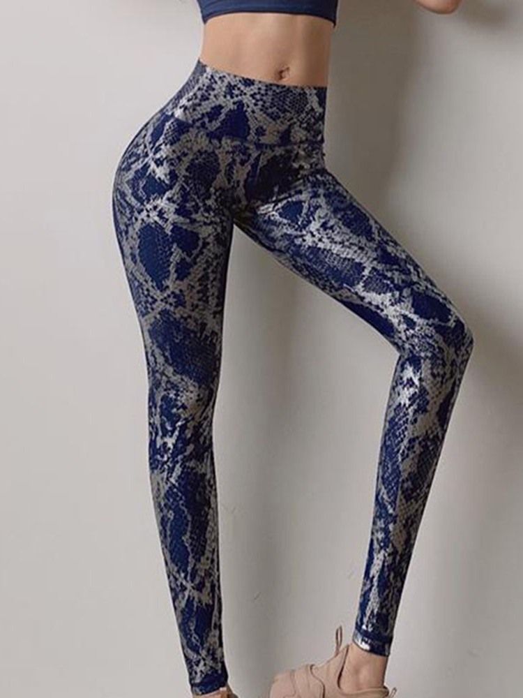Calças De Ioga De Cintura Alta Feminina Respirável De Nylon Respirável Tiktok Leggings