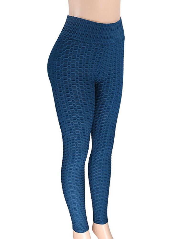 Calças De Ioga Esportivas Informais Femininas Sólidas De Cintura Alta Leggings Tiktok