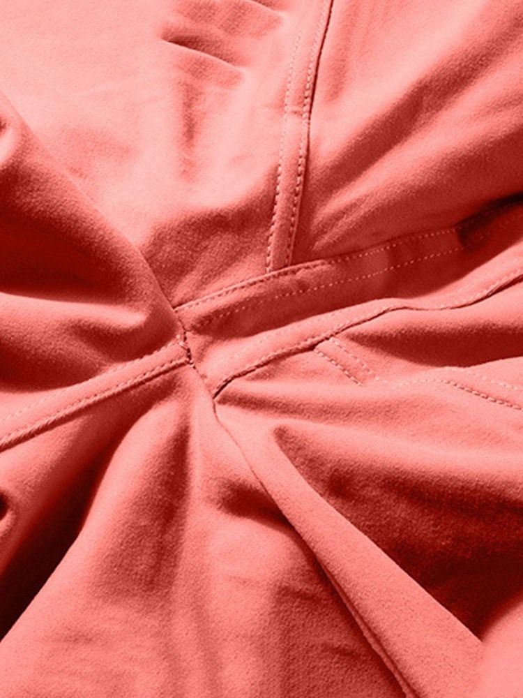 Calças De Ioga Sólidas Anti-suor Para Mulheres Leggings Tiktok De Cintura Alta