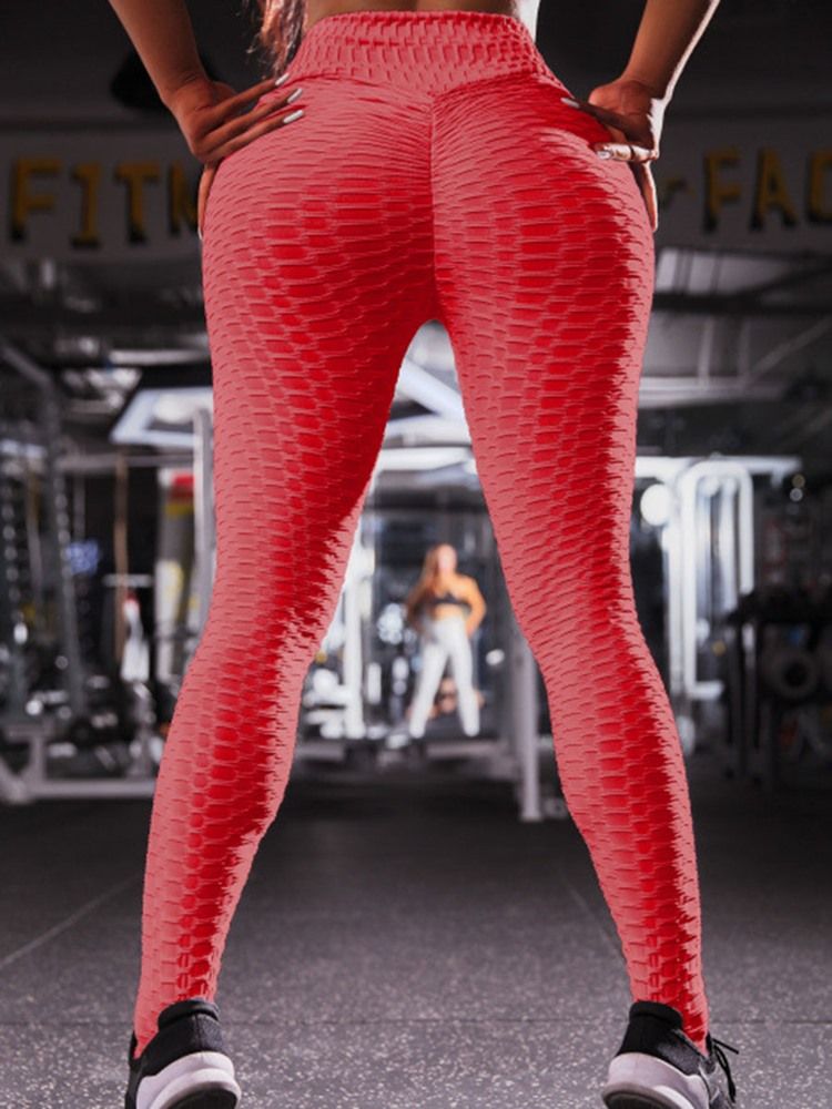 Calças Sólidas Femininas De Secagem Rápida Calças Yoga Calças De Cintura Alta Leggings Tiktok