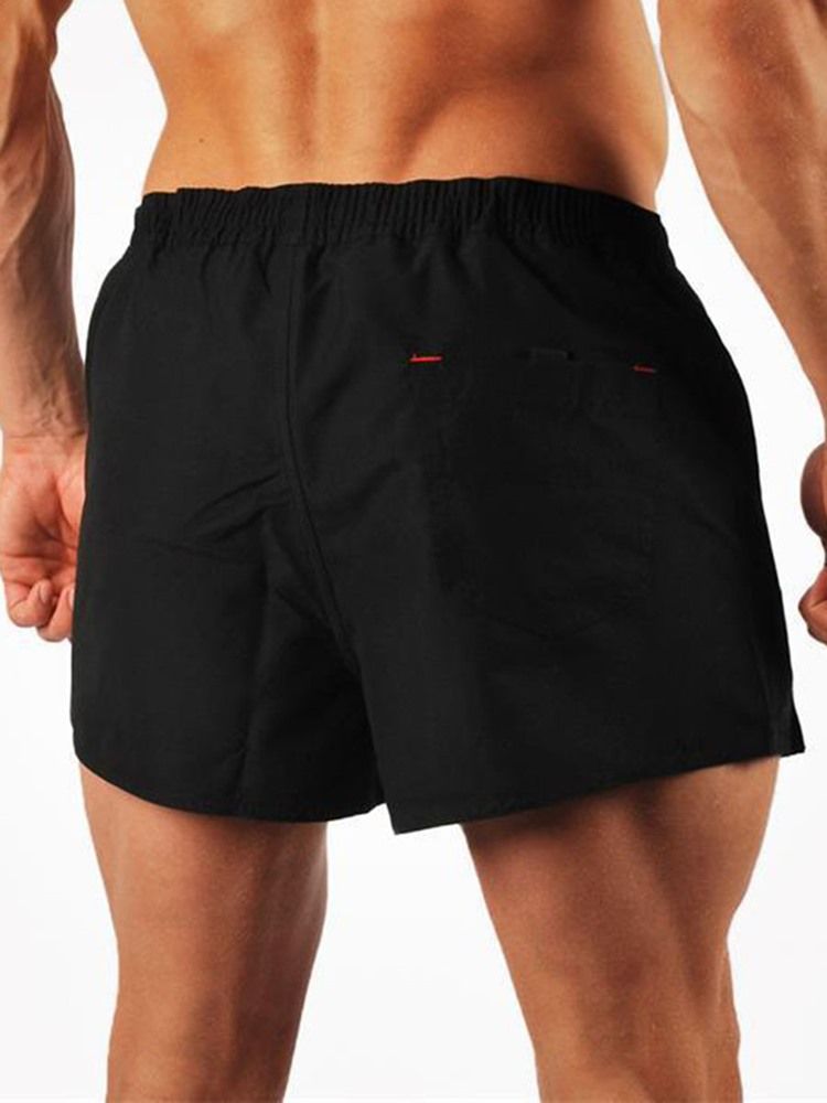 Calções Desportivos De Verão De Secagem Rápida Respirável Masculina