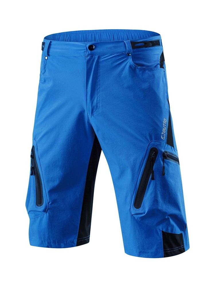 Calções Masculinos Patchwork Color Block Calças Esportivas De Verão